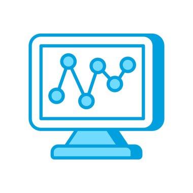 SEO İzleme simgesi vektörde. Logotype