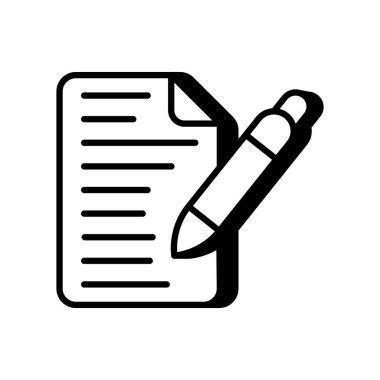 İçerik simgesi vektörde. Logotype