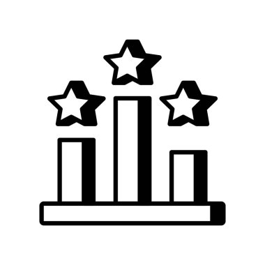 Vektör sıralaması simgesi. Logotype