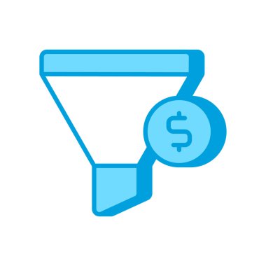 Vektör olarak Huni ikonu satışı. Logotype