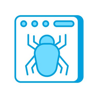 Emekleme Hataları simgesi vektörde. Logotype