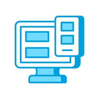 Responsive Design icon in vector. Logotype