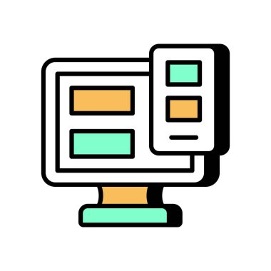 Responsive Design icon in vector. Logotype