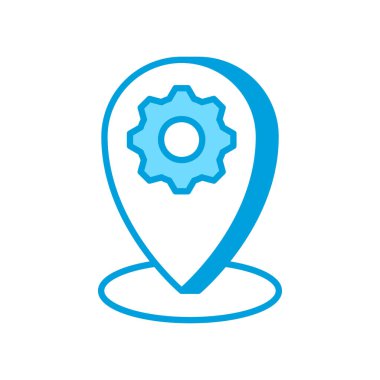 Optimizasyon simgesini vektöre yerleştir. Logotype