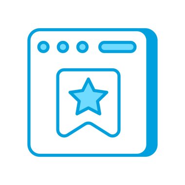 Vektör olarak Yer İmi Servis simgesi. Logotype