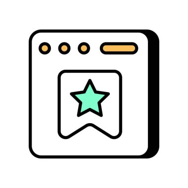 Vektör olarak Yer İmi Servis simgesi. Logotype