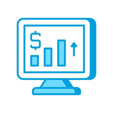 Vektör olarak ödenmiş trafik simgesi. Logotype