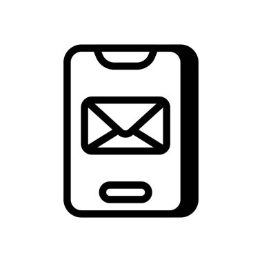 Vektör olarak Akıllı Telefon simgesi. Logotype