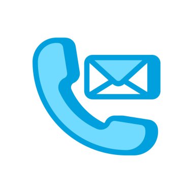 Vektör olarak bizimle bağlantı kurun. Logotype