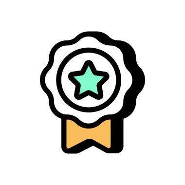 Vektörde kalite simgesi. Logotype