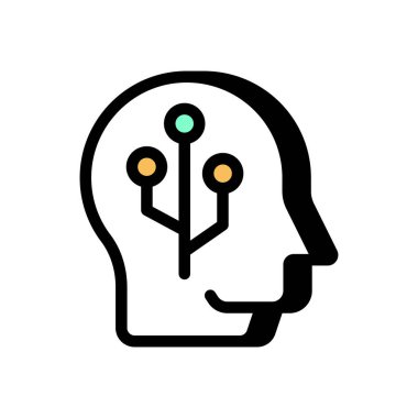 Vektör olarak Ai simgesi. Logotype