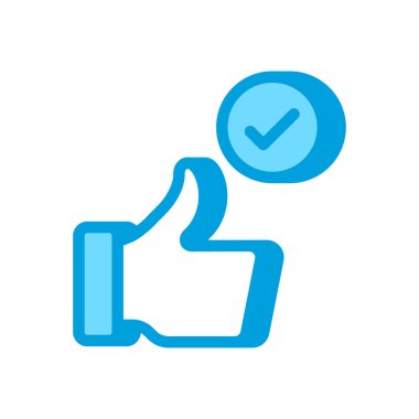 Vektör olarak geri bildirim simgesi. Logotype