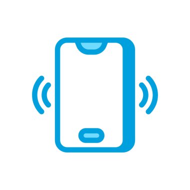 Vektör olarak Akıllı Telefon simgesi. Logotype