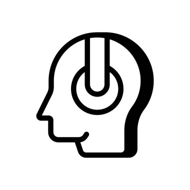 Vektör içinde ses kursu simgesi. Logotype