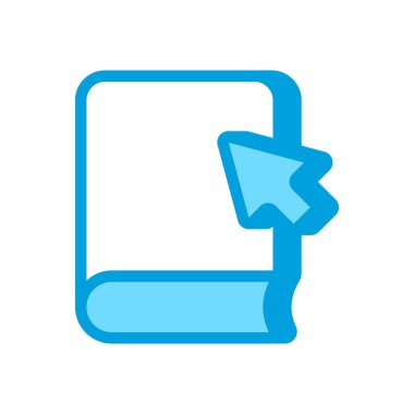 Çevrimiçi Kılavuz simgesi vektörü. Logotype