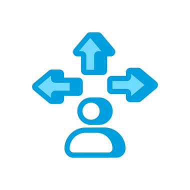 Seçenek simgesi vektörde. Logotype