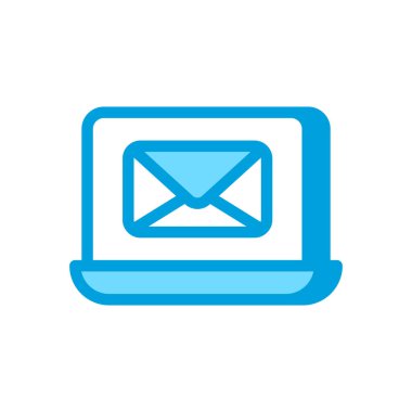 Haber Postası simgesi vektörde. Logotype