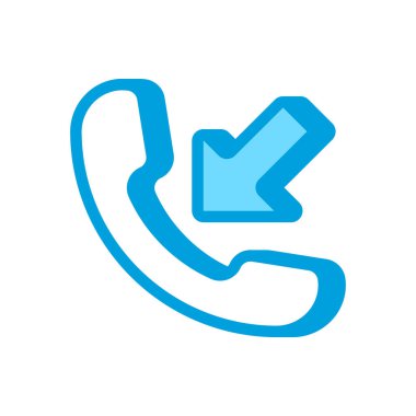 Vektör olarak gelen çağrı simgesi. Logotype