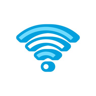 Kablosuz bağlantı simgesi. Logotype