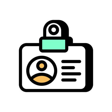 Rozet simgesi vektörde. Logotype