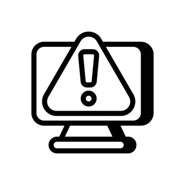 Vektör olarak Sistem Hatası simgesi. Logotype