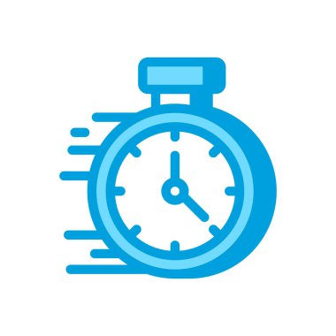 Vektör olarak hızlı yanıt simgesi. Logotype