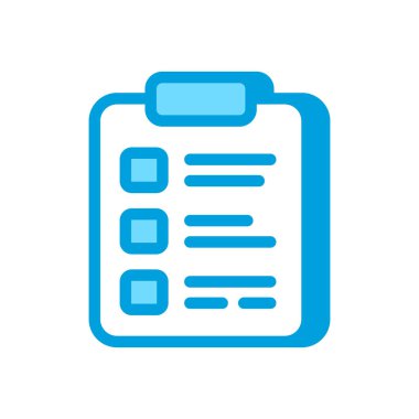 Vektör olarak pano simgesi. Logotype