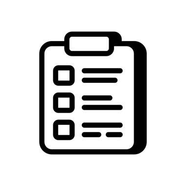 Vektör olarak pano simgesi. Logotype