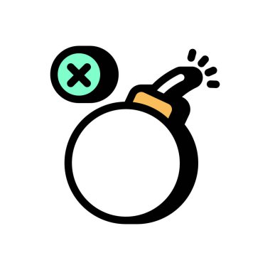 Vektör olarak daha az simge riskini al. Logotype