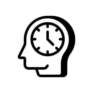 Vektör olarak sabır simgesi. Logotype