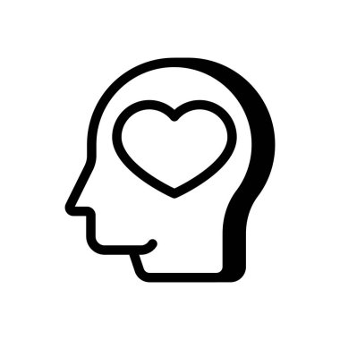 Vektör içinde duygu simgesi. Logotype