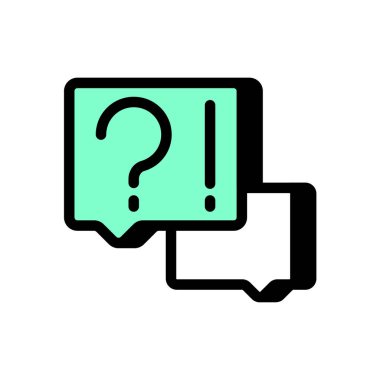 Comment icon in vector. Logotype