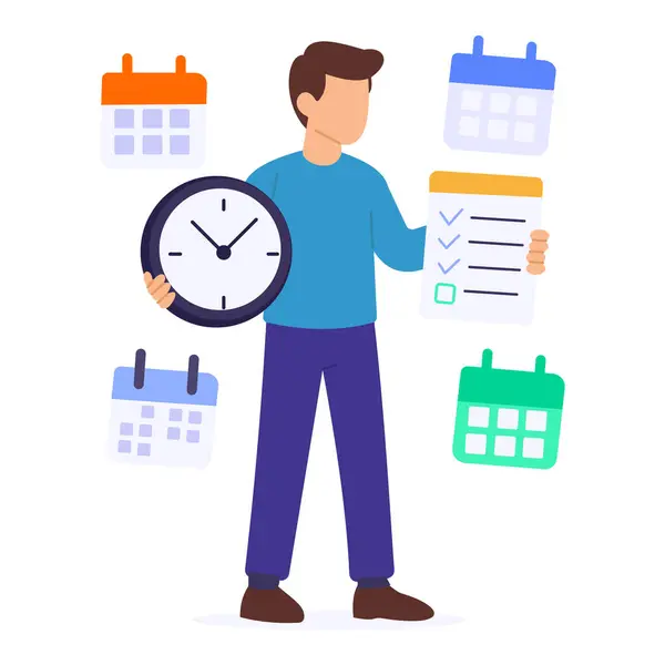 Zaman Yönetimi, son teslim tarihleri içinde görevleri etkili bir şekilde düzenleme