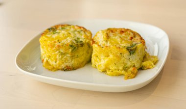 Broccoli Casserole, Vegetable Gratin, Baked Broccoli with Potatoes, Cheese and Cream