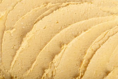 Hummus Smear Texture Background, Houmous Dip Pattern, Tahini Sauce Mockup, Middle Eastern Dip, Hummus Spread with Copy Space