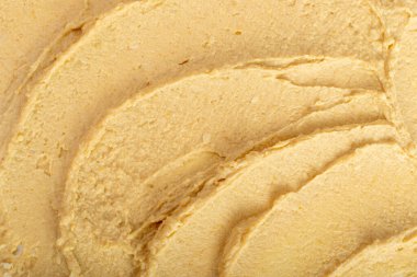 Hummus Smear Texture Background, Houmous Dip Pattern, Tahini Sauce Mockup, Middle Eastern Dip, Hummus Spread with Copy Space