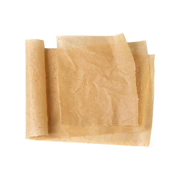 Buruşuk Pastırma Kağıdı Kraft Pişirme Kağıt Yapıştırma Kağıt Döküm Döküm — Stok Vektör