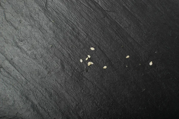 Sezamová Semínka Bílá Sezamová Zrna Zdravá Dietní Ozdoba Sezamová Semínka — Stock fotografie