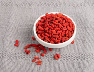 Goji Berry Pile, Lycium Barbaru, Çin Kurtüzümü, Berberi Evlilik Sarmaşığı, Kızıl Medlar, Goji Meyveleri Kapanış