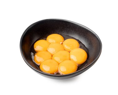 Kasede yumurta sarısı, 9 Taze Tavuk Yumurtası Yumurta sarısı Beyazlardan Yemek Tarifi İçin Ayrı, Dokuz Organik Yumurta Kara Kasede