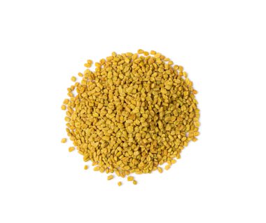 Fenugreek tohumları izole, Kuru Trigonella, Baharatlı Methi Dana Grains, Hint Mutfağı Baharatı İçindekiler, Kuru Sarı FenuGreek Tohum Konservesi