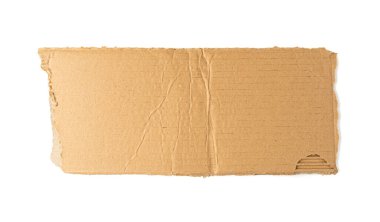 Karton Parçalar Yapılandırılmış Arkaplan, Kopyalama Alanı Karton Parçası, Parçalanmış Kraft Kağıt Kağıt Duvar Kağıdı, Kahverengi Paketleme Eski Kağıdı Yalıtılmış Üst Görünüm