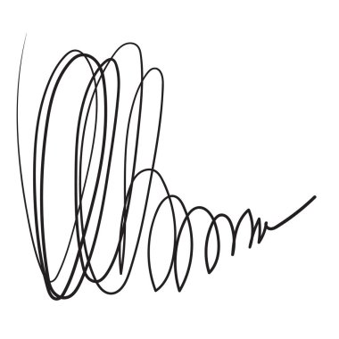 Soyut vuruşlar, sahte imza örnekleri rastgele imzalar, el yazısı karalama belgeleri, imzalı harfler.