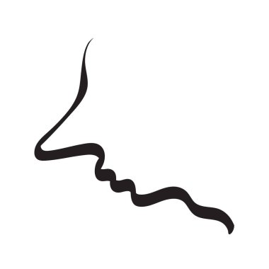 Soyut Çizim Profili Yüzü, Asgari Moda Duvar Tasarımı Sanatı, Modern Wall Picture Print, Devamlı Çizim Başlığı, Taslak Kız Baş Vektör Resimleri