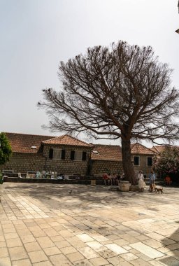 Herceg Novi, Karadağ, 20 Haziran 2024 Adriyatik kıyısındaki Herceg Novi kasabası, Karadağ görüşleri, yüksek mevsimde Balkan kıyı şeridi, Avrupa turizm editör imajı