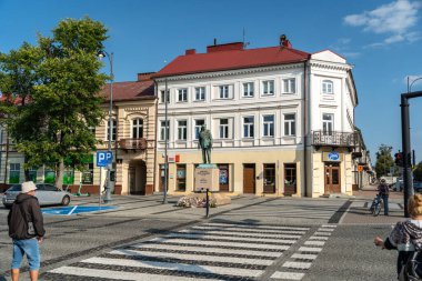 Suwalki, Polonya, 27 Ağustos 2024 Suwalki Eski Kasabası, Podlaskie Voyvoda editör imajı