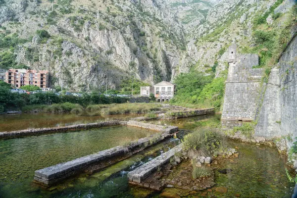 Kotor, Karadağ, 20 Haziran 2024 Akşam Kotor, eski kasaba manzaraları, Balkan kıyı şeridi yüksek mevsimde, turizm sektörü, Avrupa turizmi günlük yayın imajı