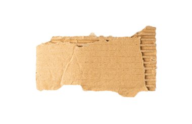 Karton Parçalar Yapılandırılmış Arkaplan, Kopyalama Alanı Karton Parçası, Parçalanmış Kraft Kağıt Kağıt Duvar Kağıdı, Kahverengi Paketleme Eski Kağıdı Yalıtılmış Üst Görünüm