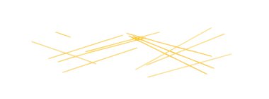 Çiğ spagetti soyutlanmış, parçalanmış spagetti, uzun buğday eriştesi parçaları, beyaz arka planda pişirilmemiş İtalyan makarnası.