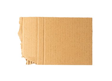 Karton Parçalar Yapılandırılmış Arkaplan, Kopyalama Alanı Karton Parçası, Parçalanmış Kraft Kağıt Kağıt Duvar Kağıdı, Kahverengi Paketleme Eski Kağıdı Yalıtılmış Üst Görünüm